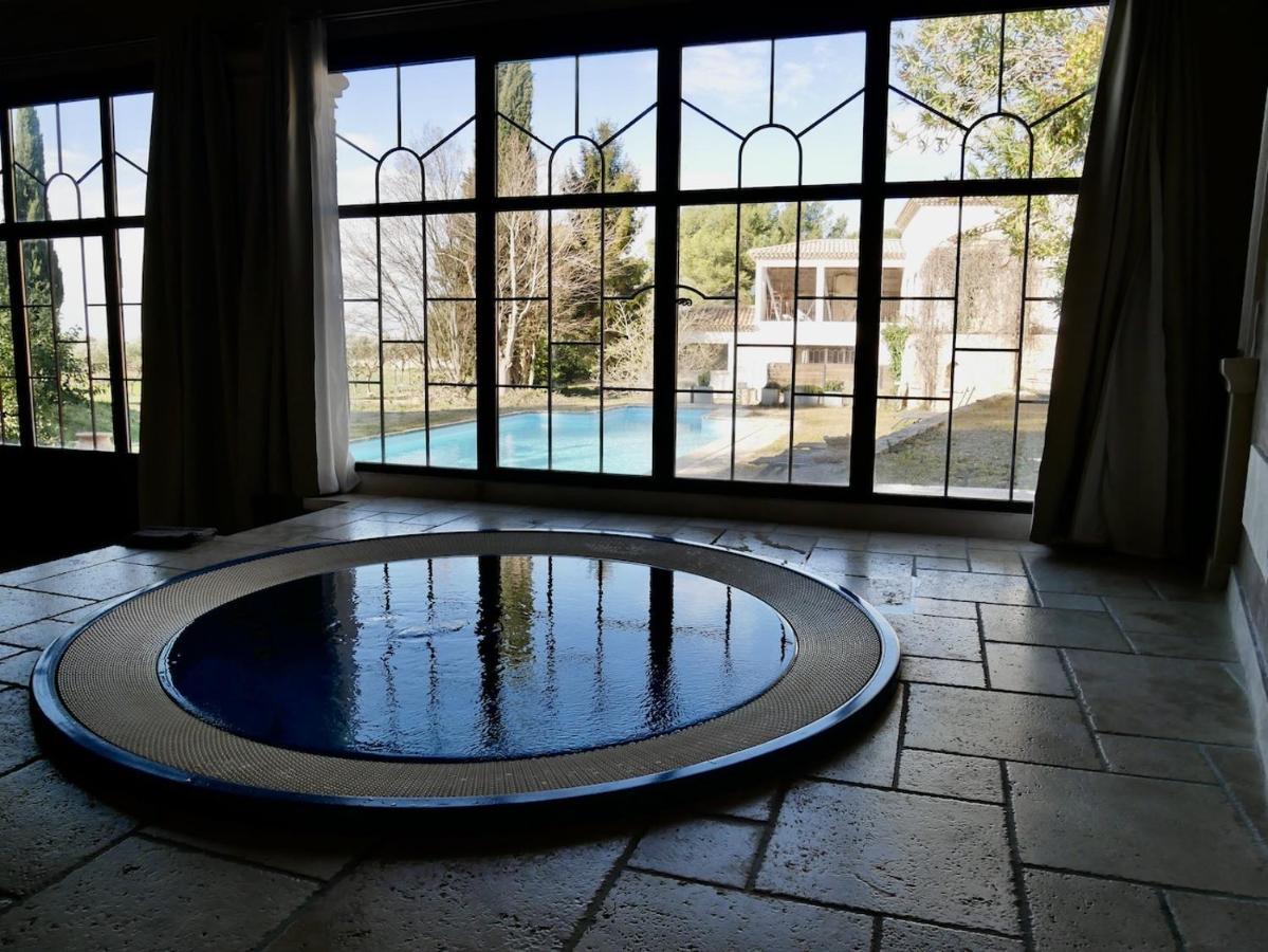 Le Pool House - Private Jacuzzi - Mas Des Sous Bois Otel Ventabren Dış mekan fotoğraf