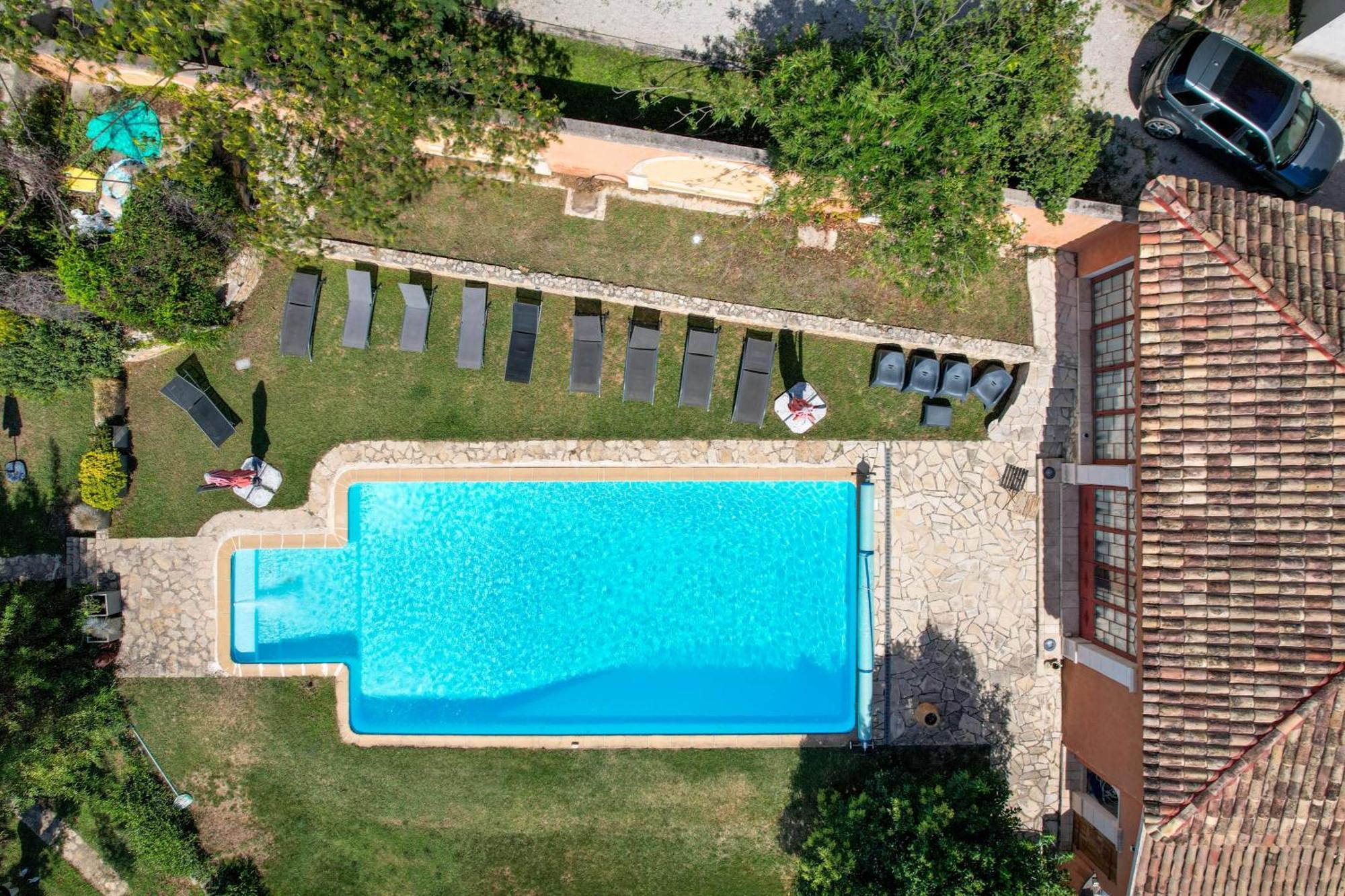 Le Pool House - Private Jacuzzi - Mas Des Sous Bois Otel Ventabren Dış mekan fotoğraf